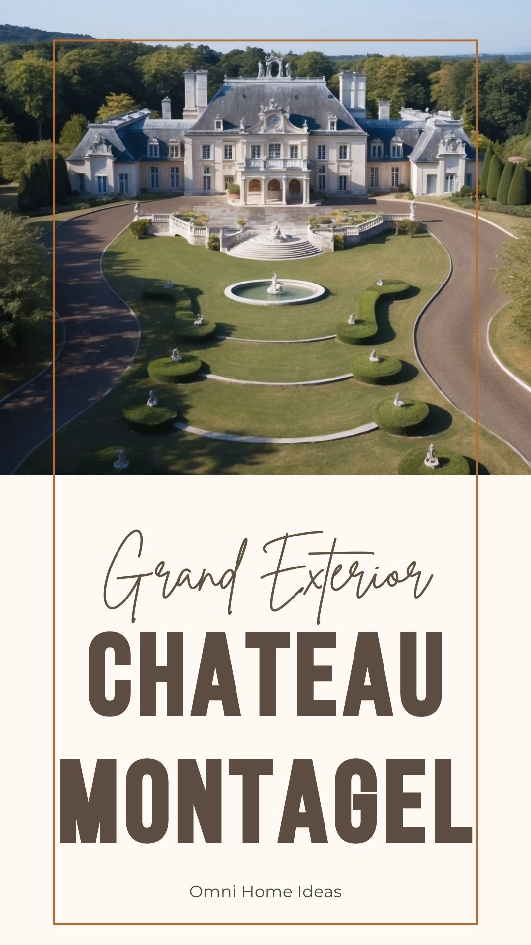 grand exterior of chateau montagel in shoal creek