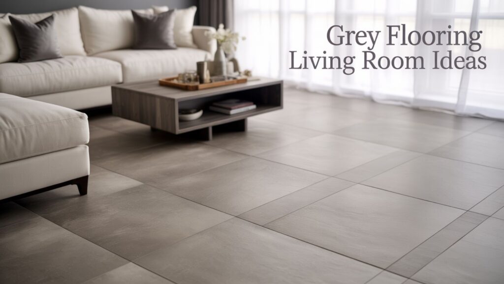 Grey Flooring Living Room Ideas