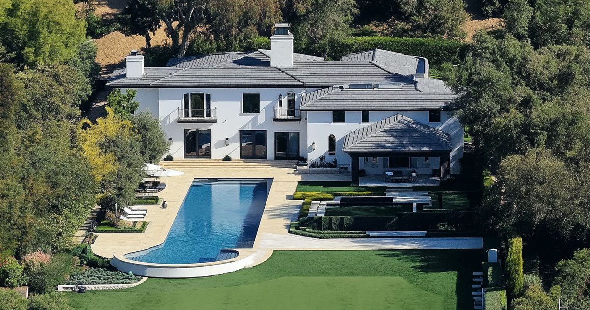 gwen stefani & blake shelton's house in los angeles