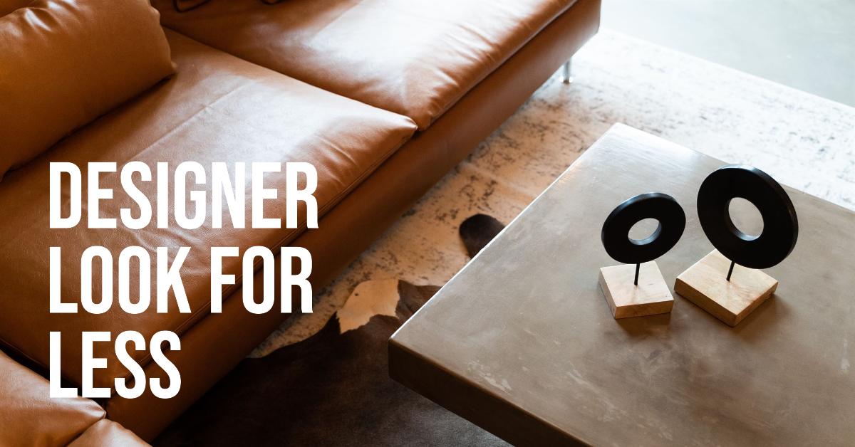 home décor dupes designer inspired affordable alternatives