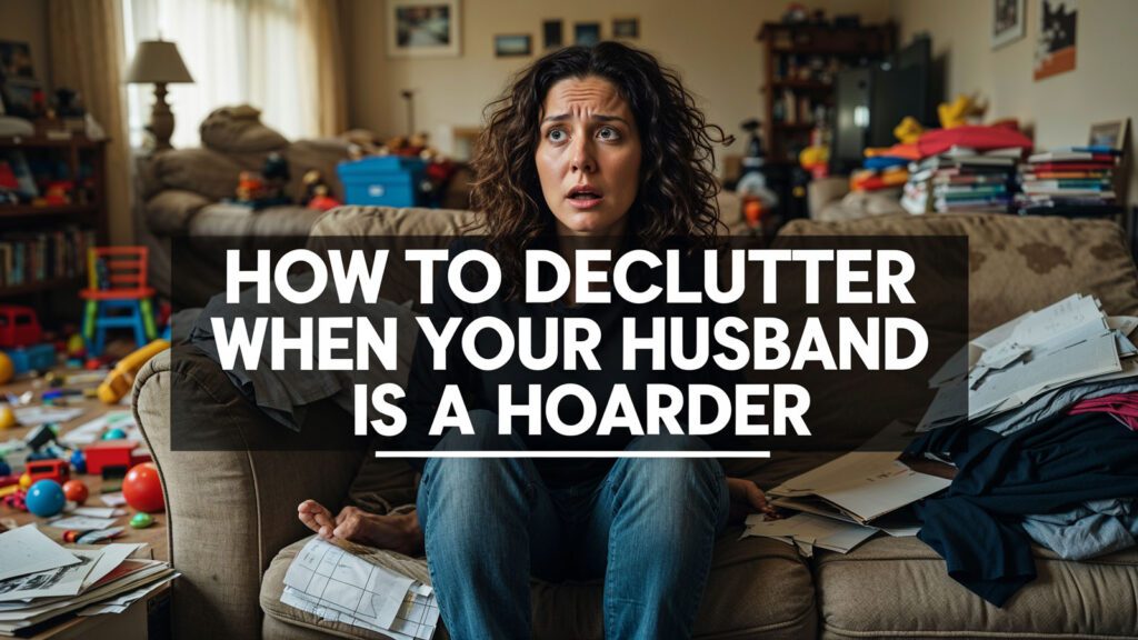 How To Declutter When Your Husband Is A Hoarder