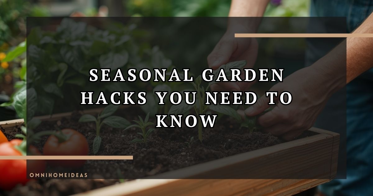 How To Keep A Home Garden Healthy Through All Seasons