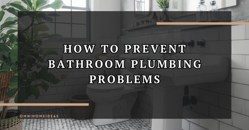 How To Prevent Bathroom Plumbing Problems With Professional Help In Your Cleburne Home