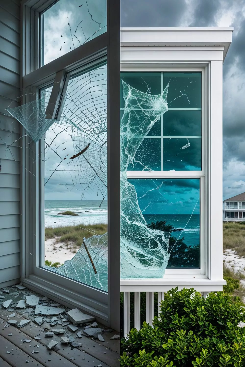 Hurricane Impact Window Vs. Regular Window