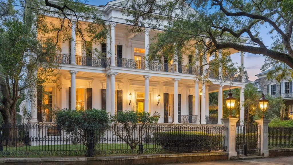inside the buckner mansion of american horror story coven