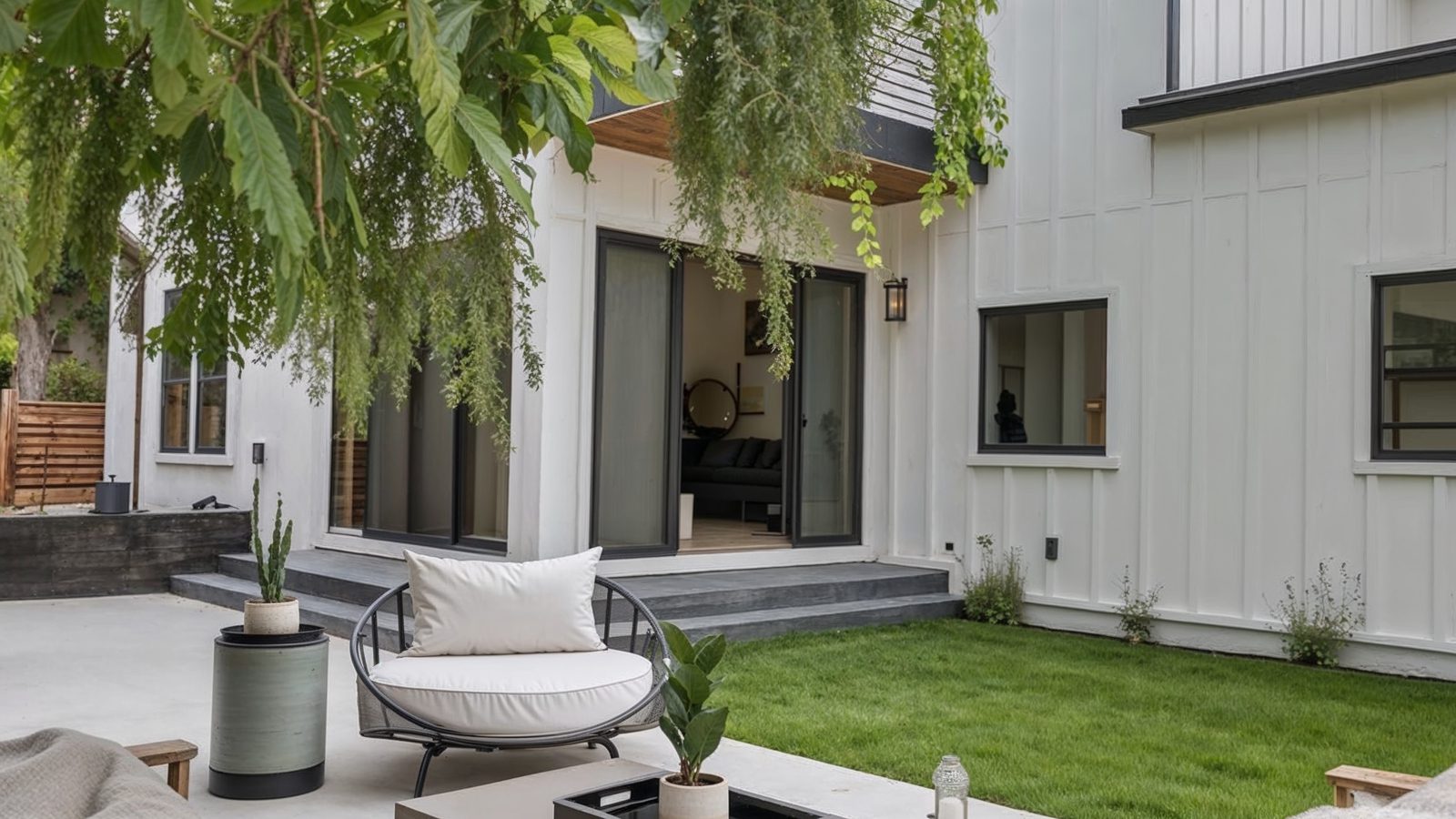 inviting outdoor patio for relaxation