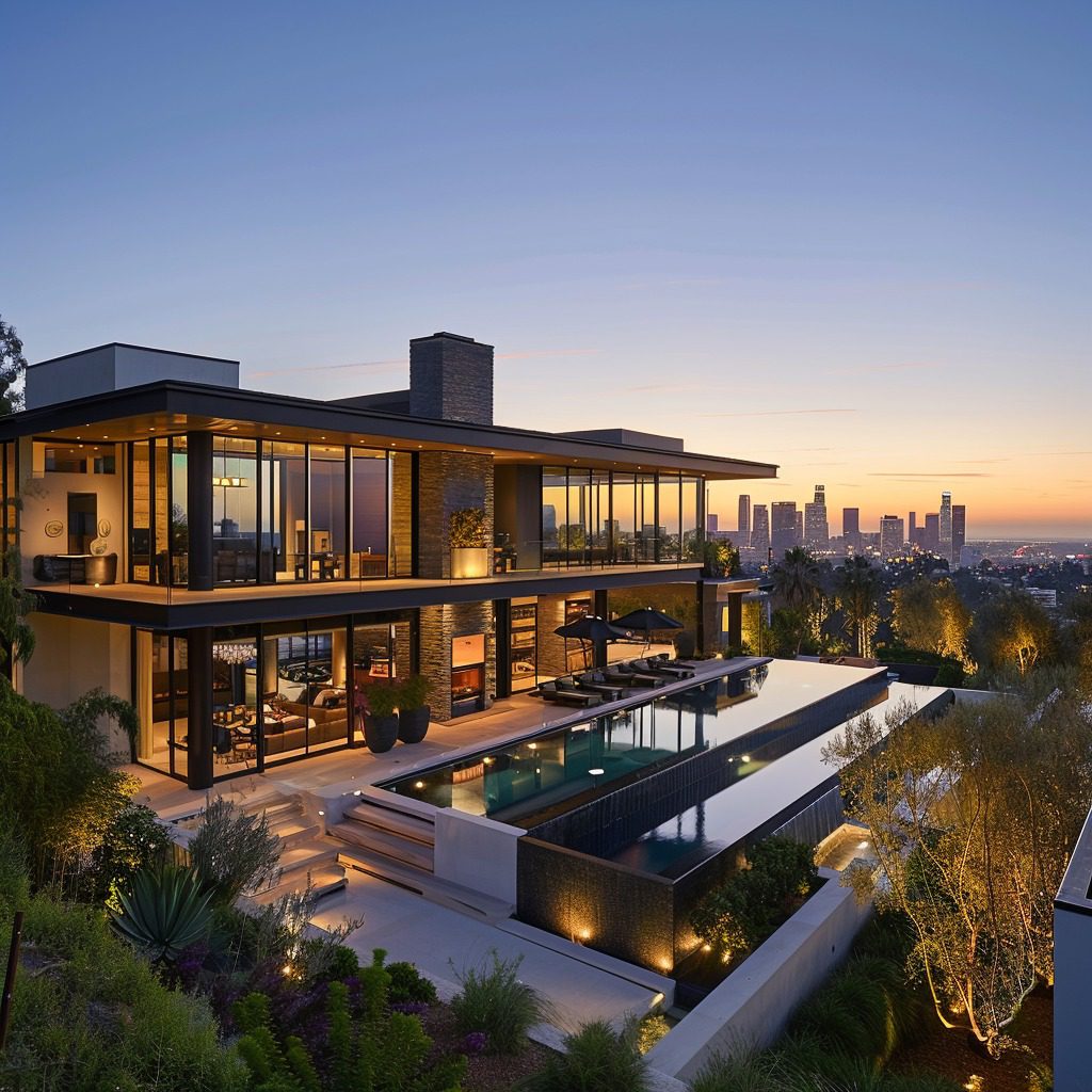 jami gertz's house in los angeles