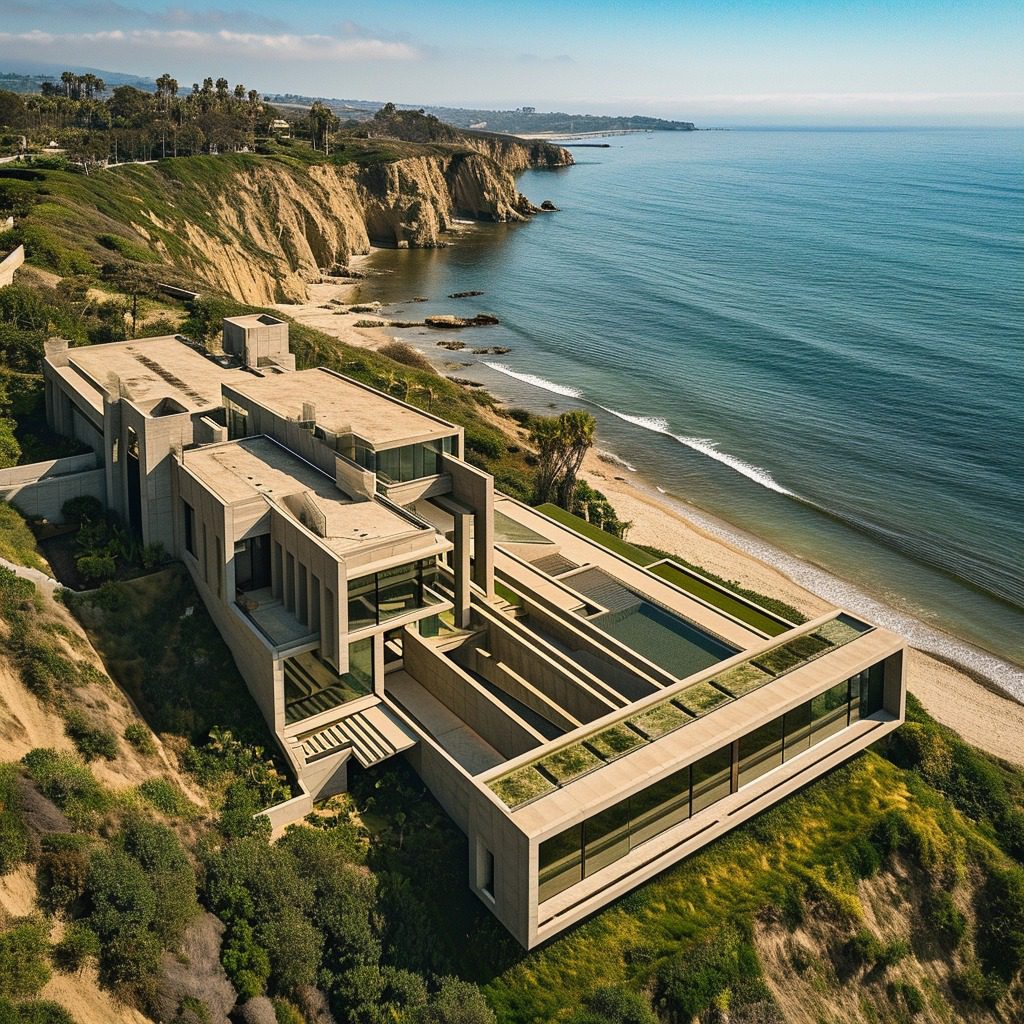 kanye wests house in malibu