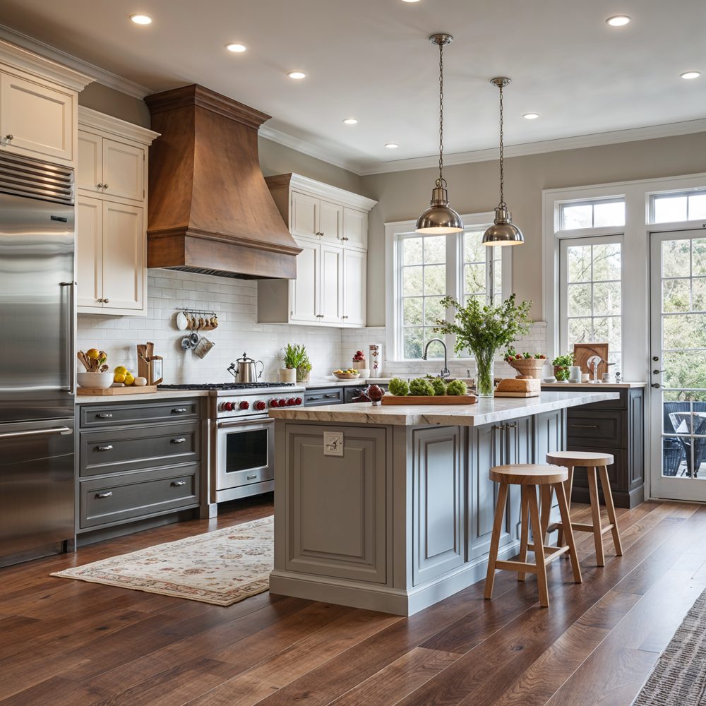 Galley kitchen makeover transformation