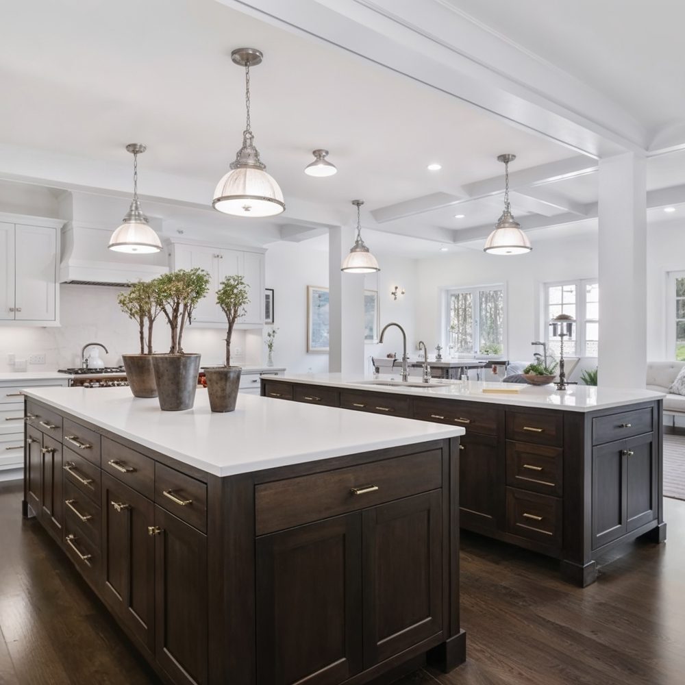 03 kitchen with dual islands