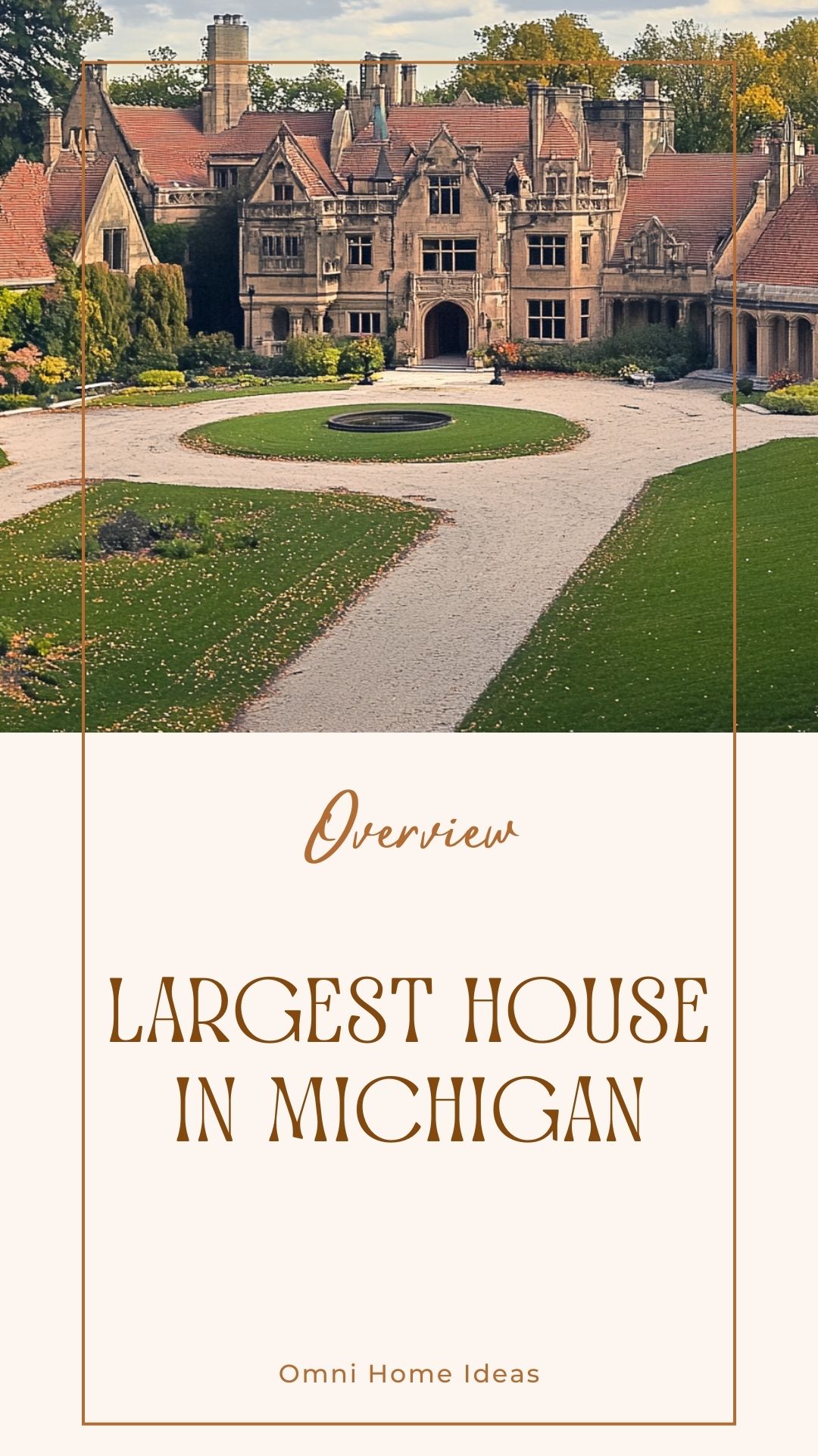 largest house in michigan meadow brook hall