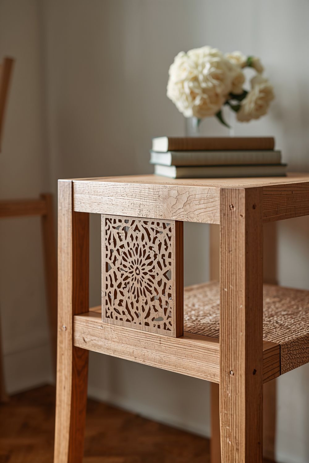 Laser Cut Accents On Wooden Furniture