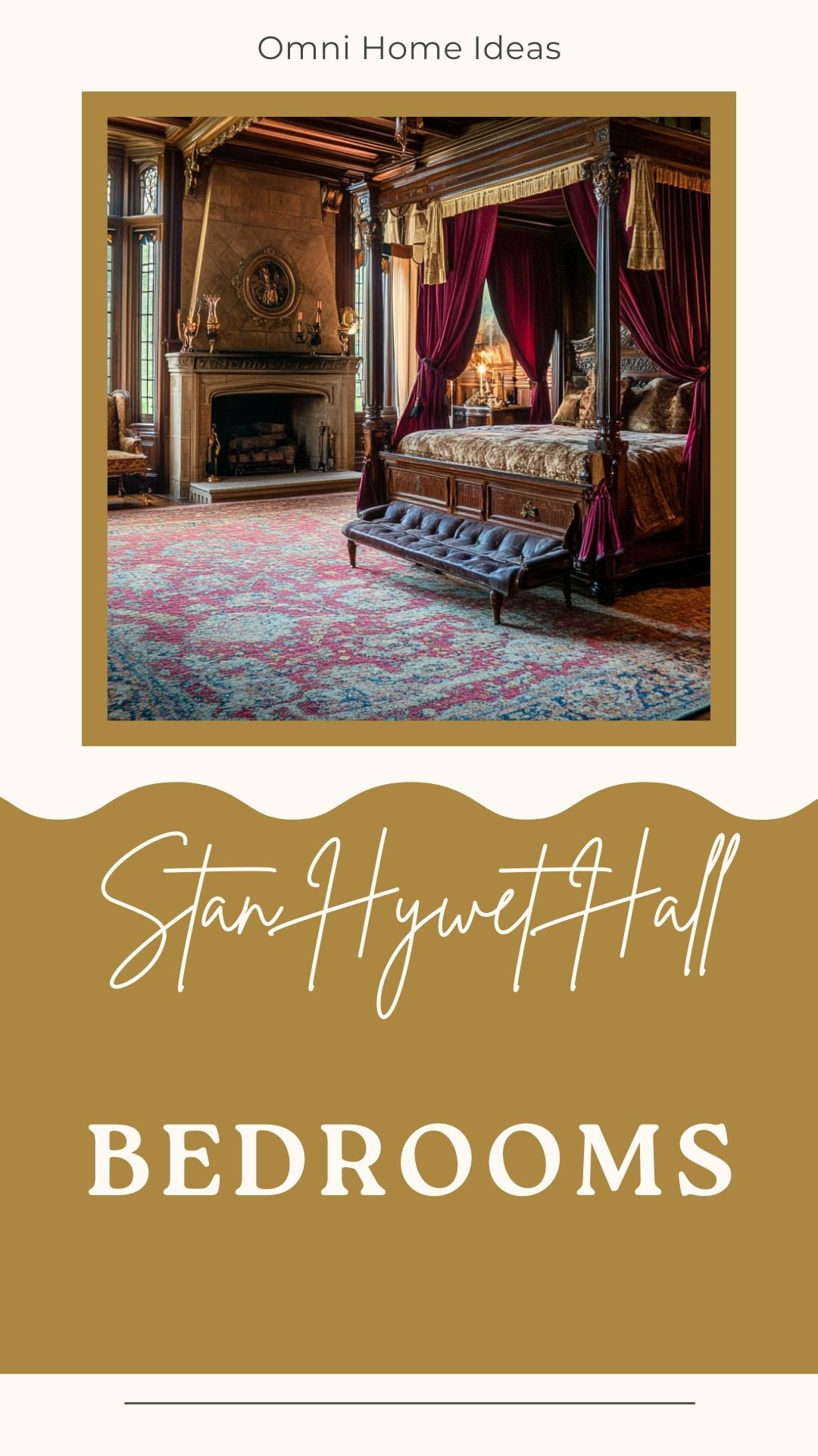 lavish seiberling family bedrooms in tudor mansion