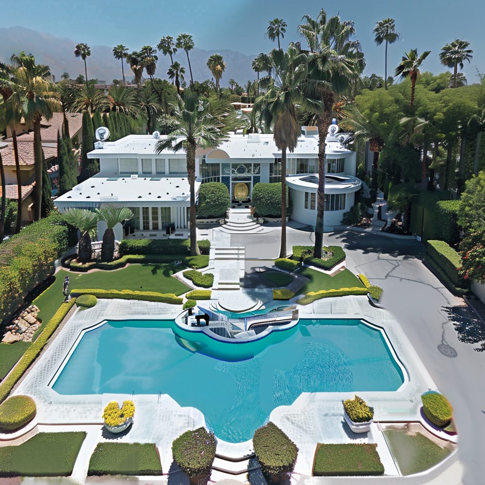 liberace house in palm springs