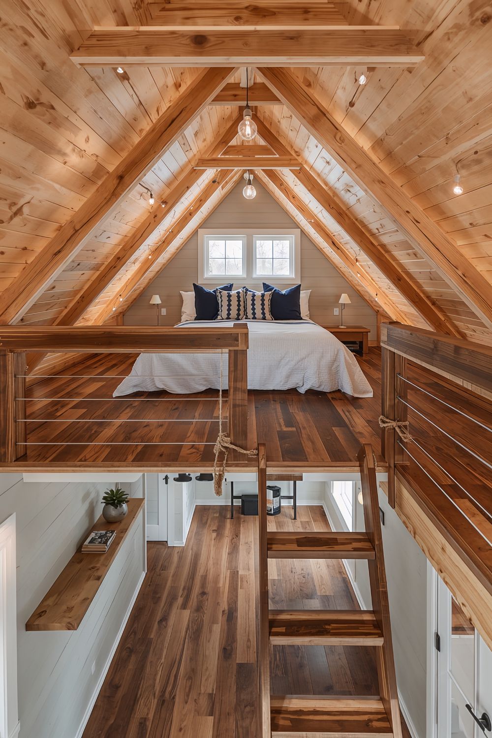 Loft Bedroom Ideas For Tiny Shed House Living