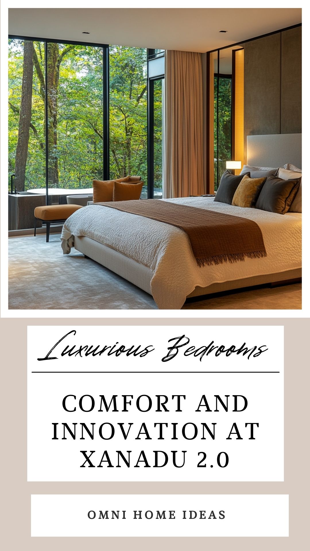 luxurious bedrooms comfort and innovation at xanadu 2.0