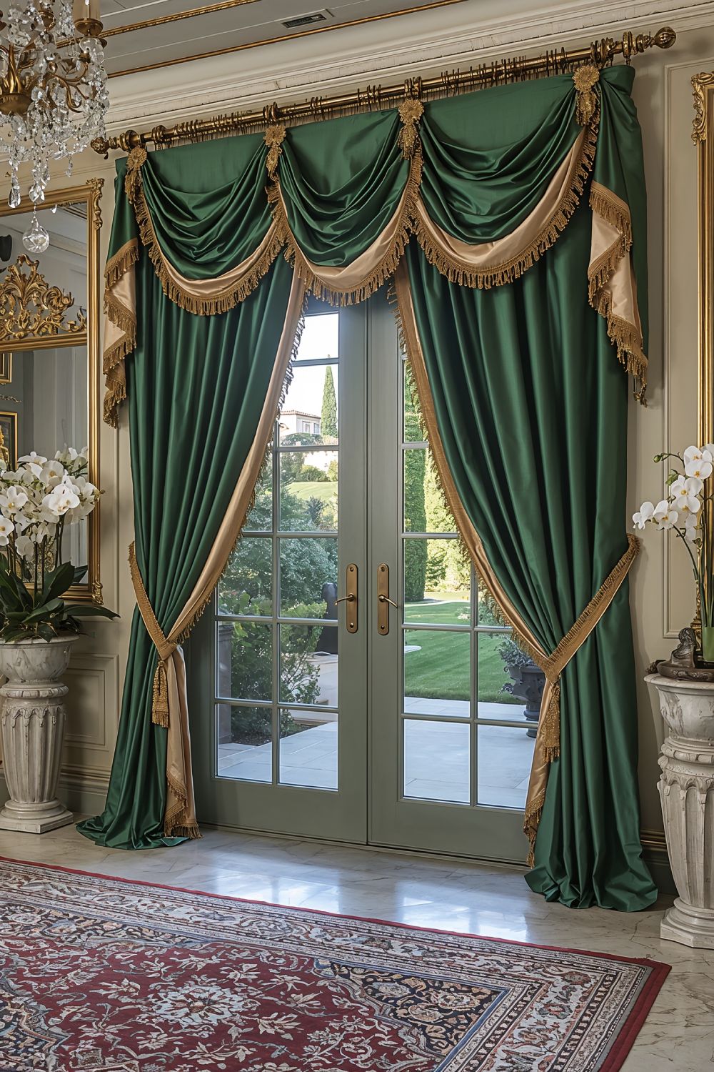 Luxury Designer Curtains For Sliding Glass Doors