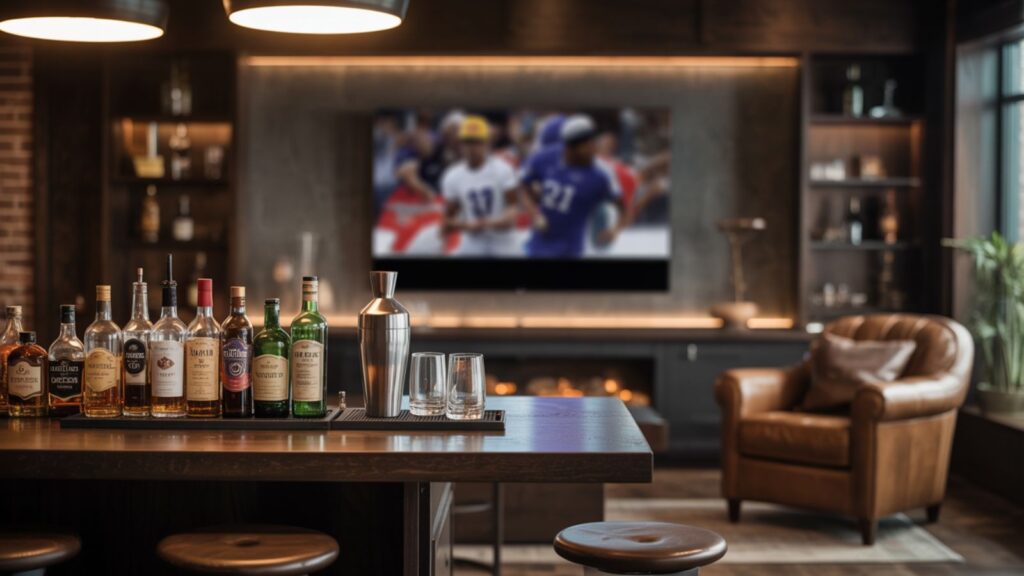 Man Cave Home Bar Ideas