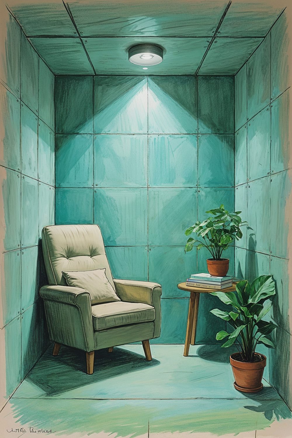 managing stress underground in bomb shelter