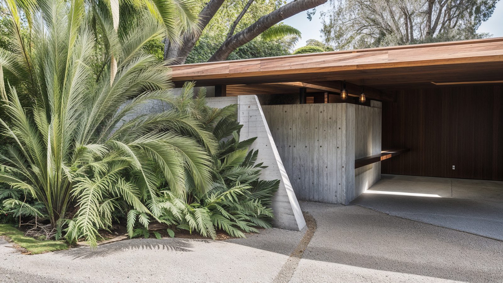 minimalist entrance to james goldstein%e2%80%99s beverly hills h