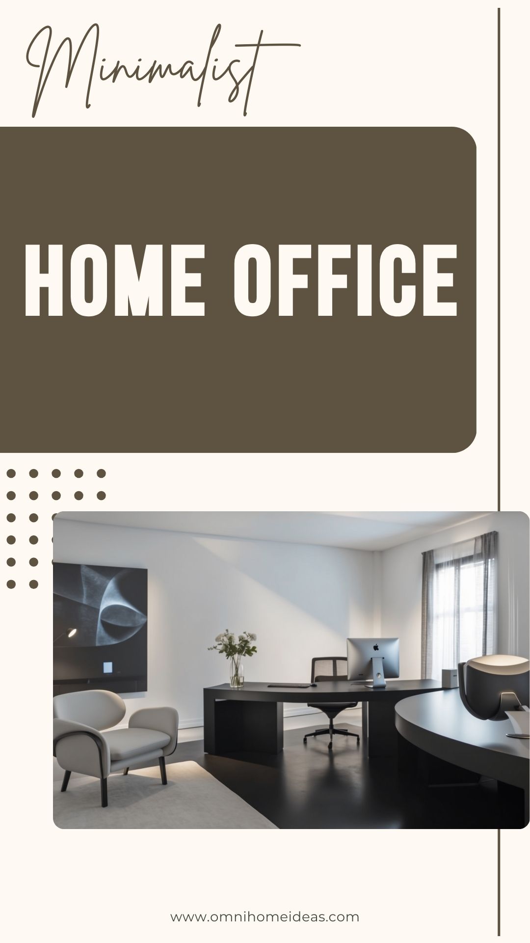 minimalist home office