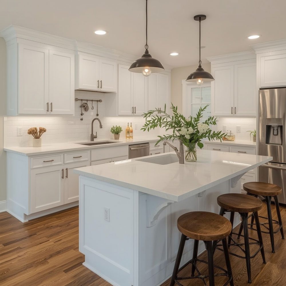 Kitchen before makeover