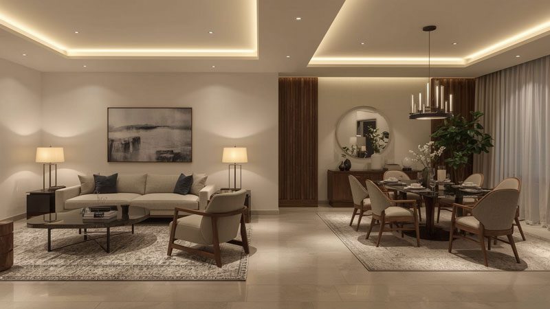 Open Concept Living Room