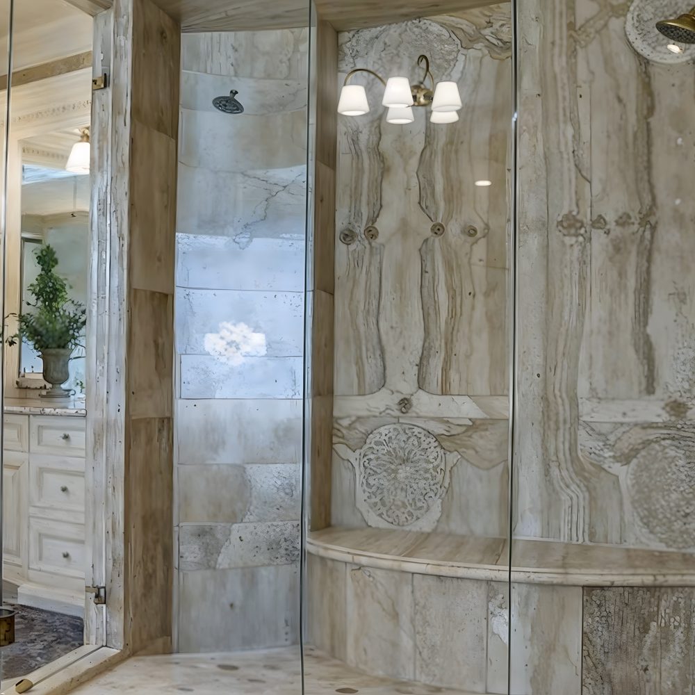 06 opulent master bathroom with marble finishes
