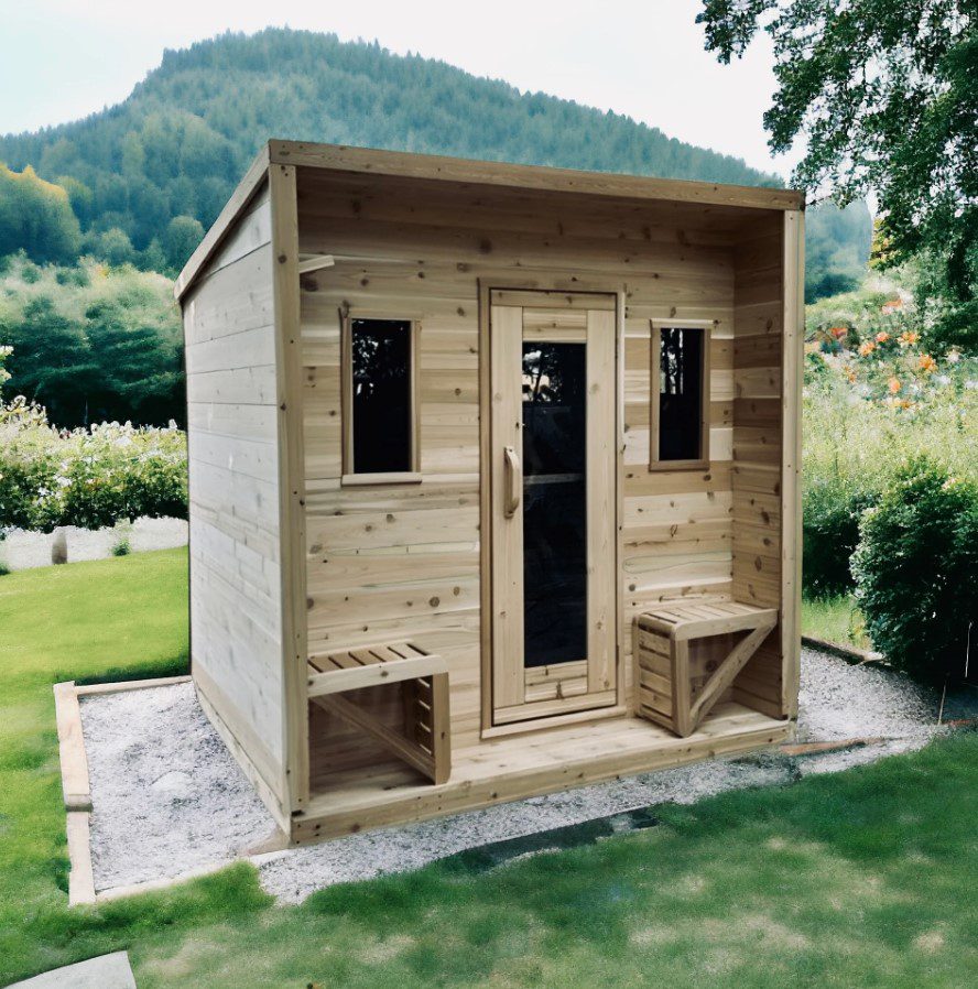 outdoor saunas