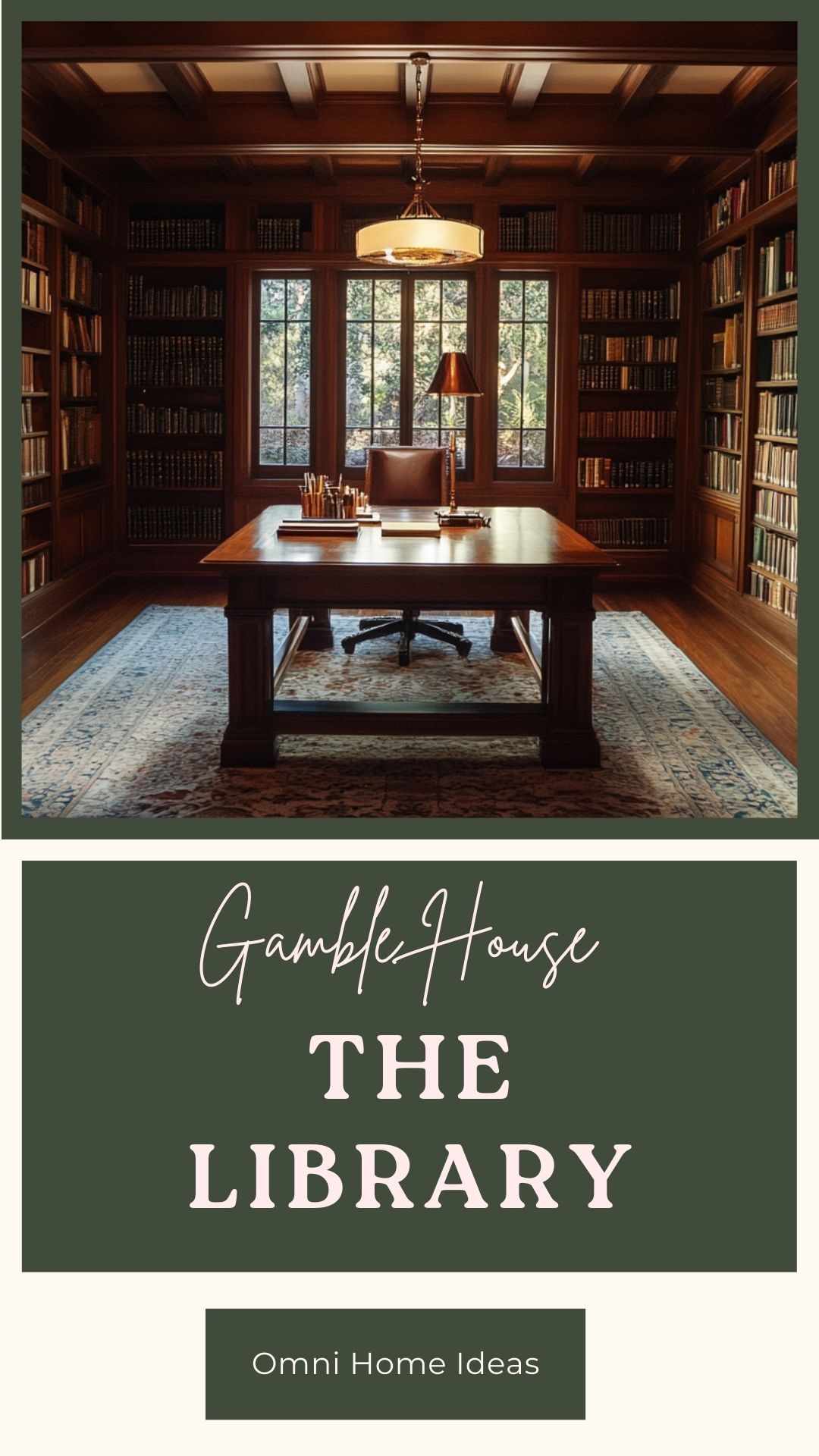 pasadena's gamble house library