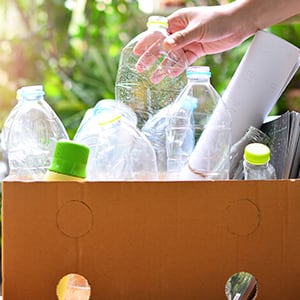 Phthalates are toxic chemicals can be found in plastic bottles.