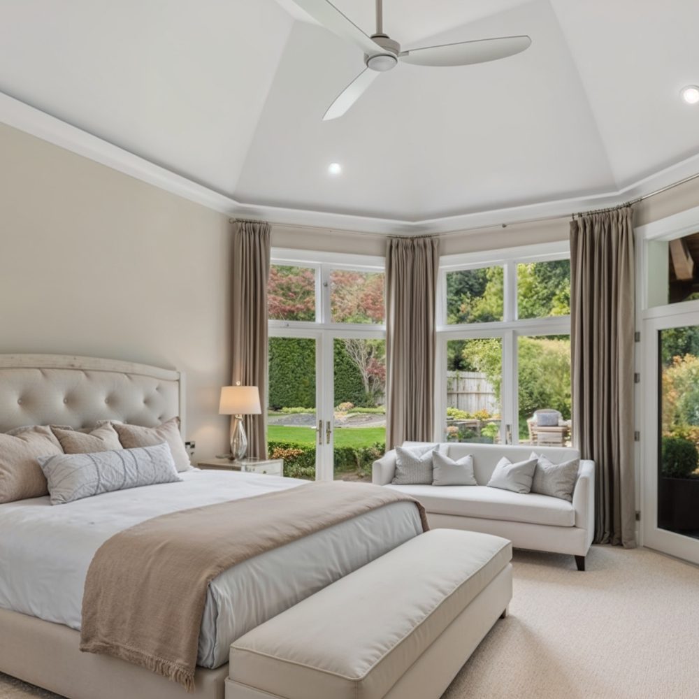 06 primary bedroom with garden view