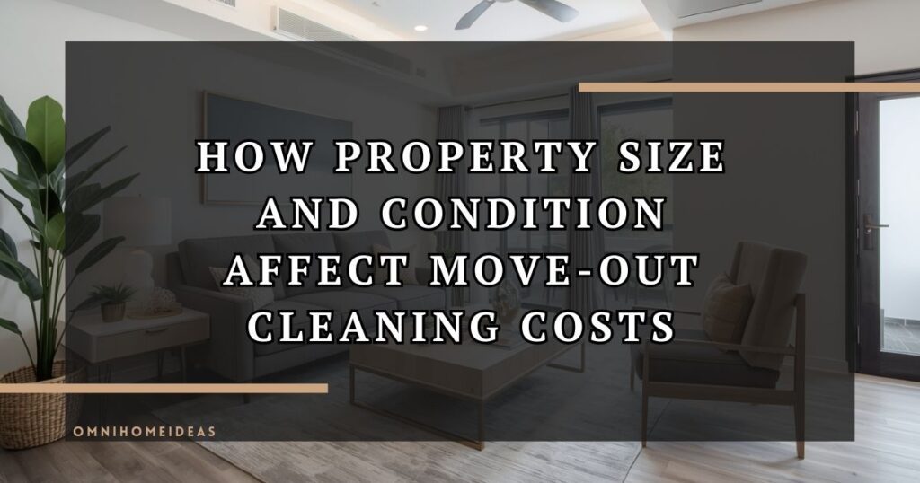 Property Size And Condition Impact On Move Out Cleaning Costs
