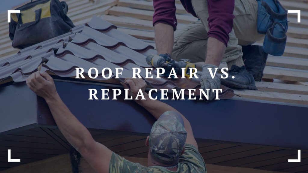 roof repair vs replacement
