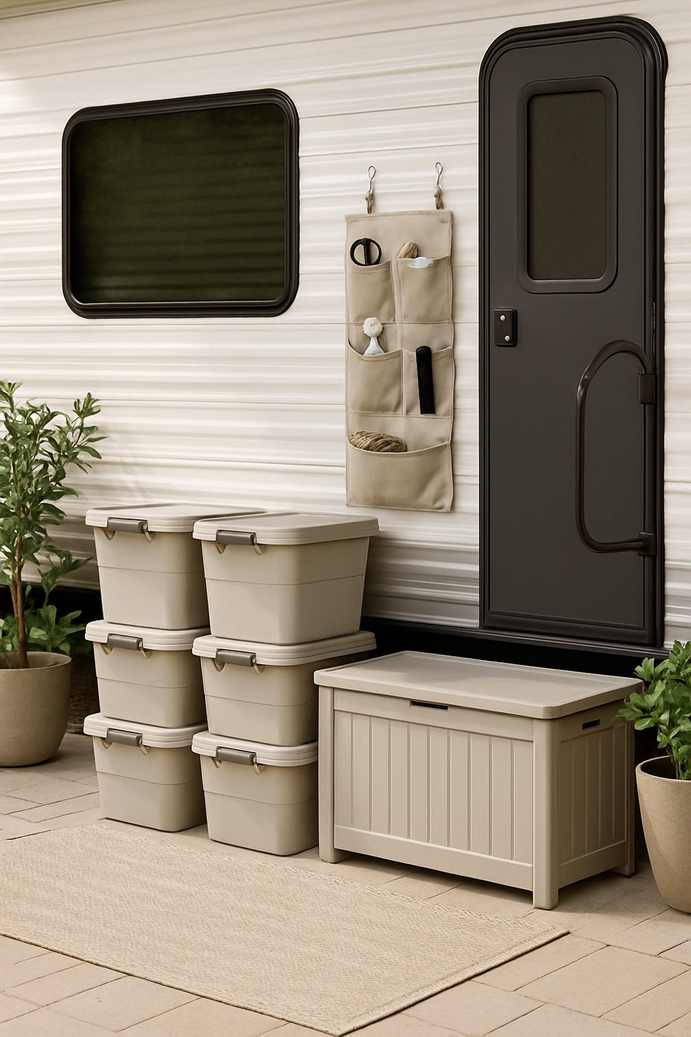 RV Patio Multi Purpose Storage And Organization