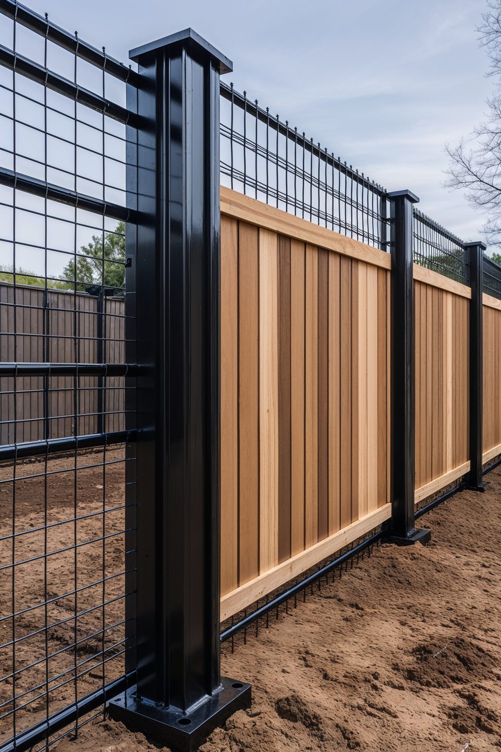 Secure 8 Foot Privacy Fence With HighPlains Steel Posts