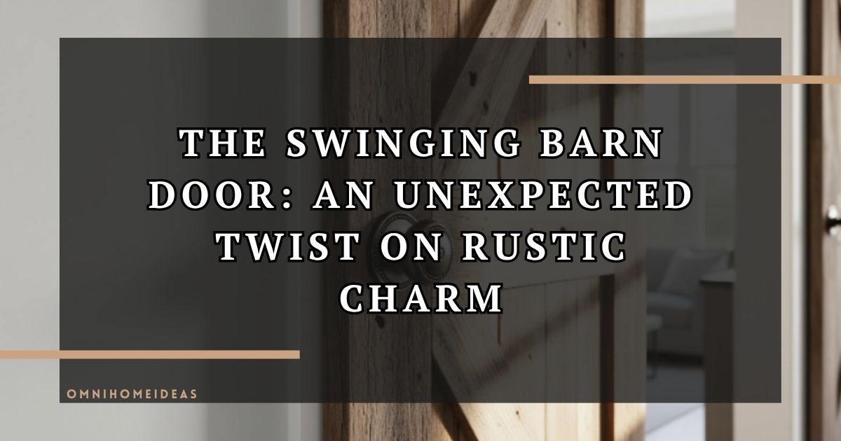 See Why Swinging Barn Doors Are Making A Stylish Comeback