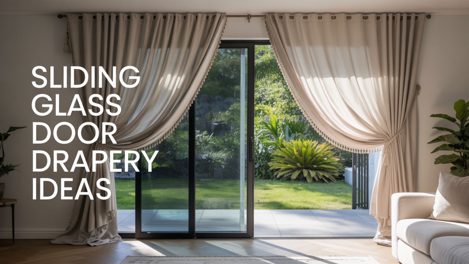 Sliding Glass Door Drapery Ideas