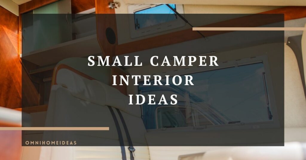 small camper interior ideas