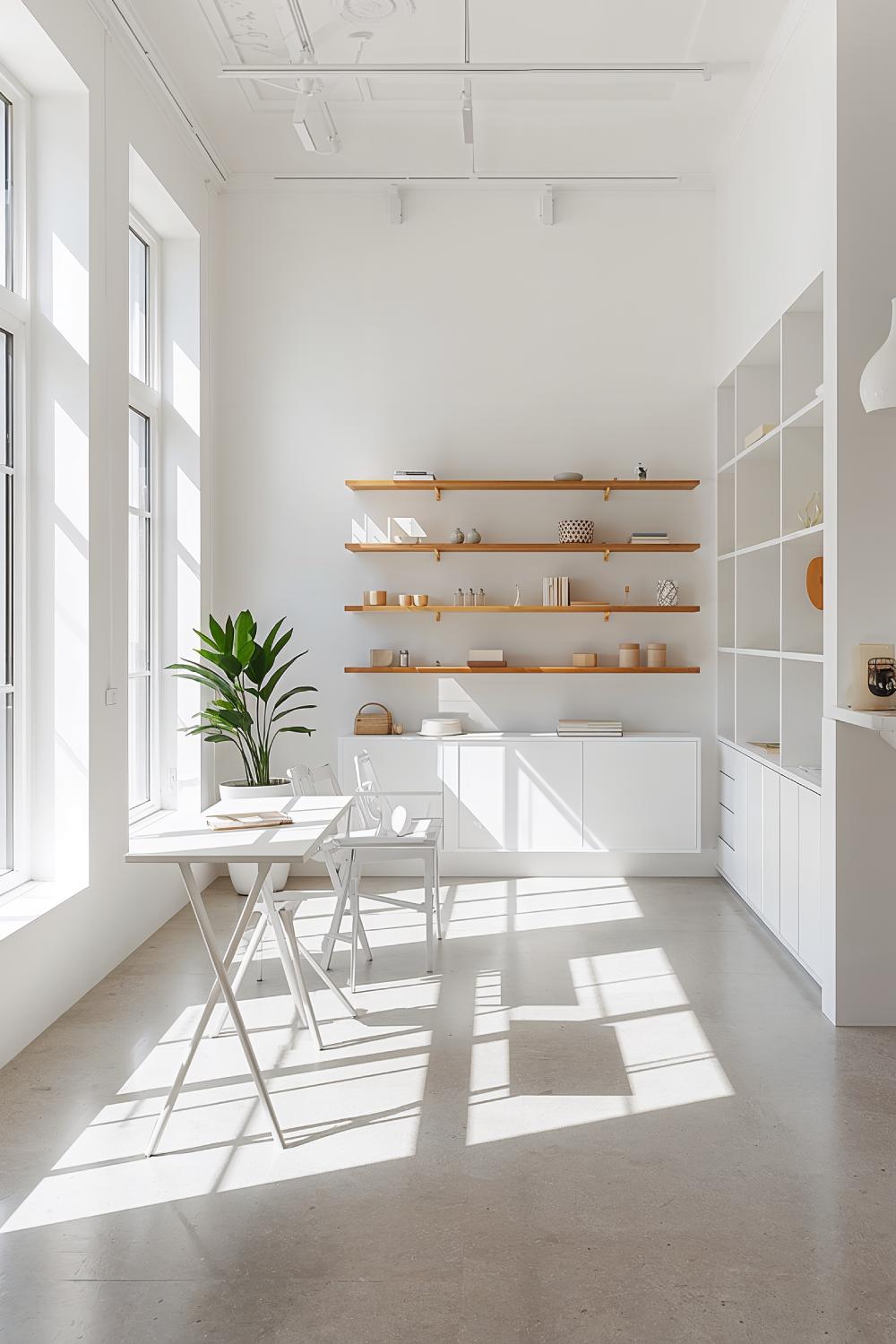 Small Shop Minimalist Design Layout Ideas