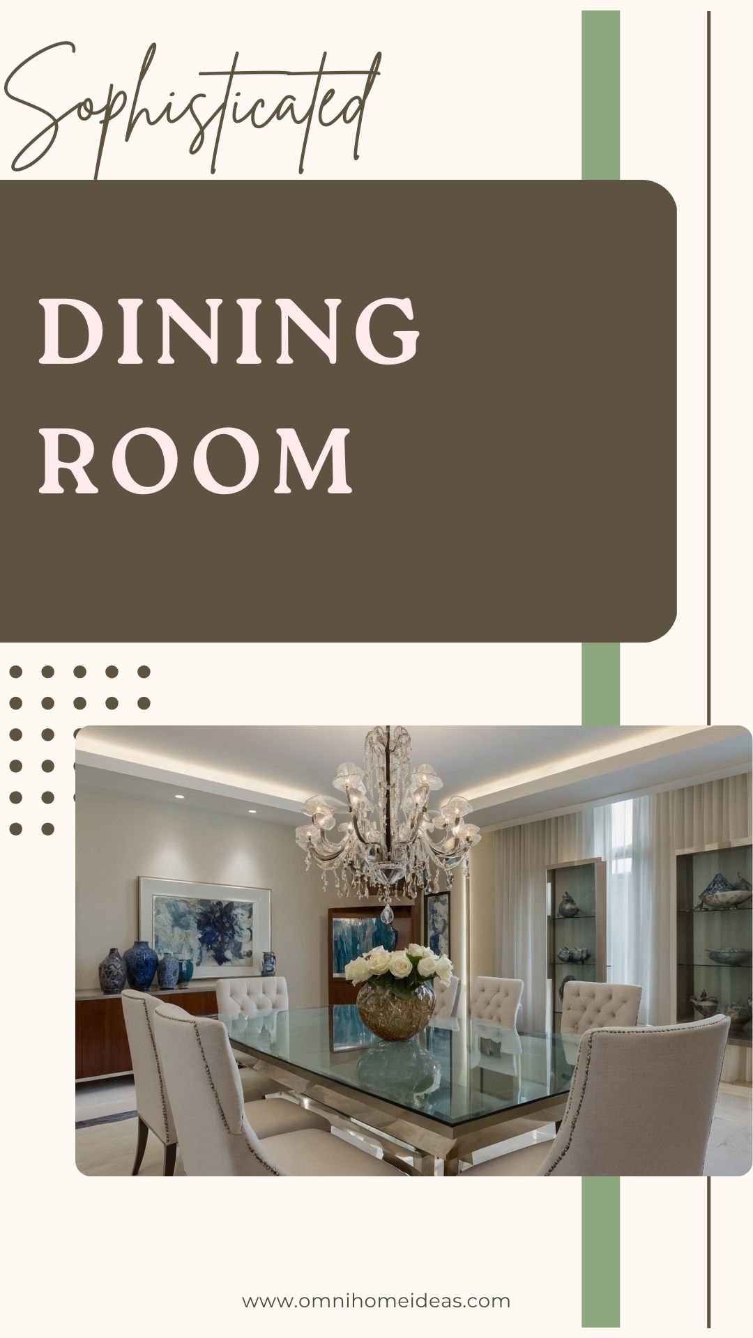 sophisticated dining room in mike tyson's seven hills home