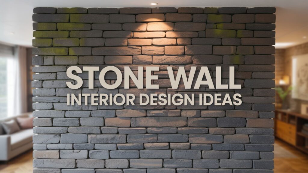 Stone Wall Interior Design Ideas