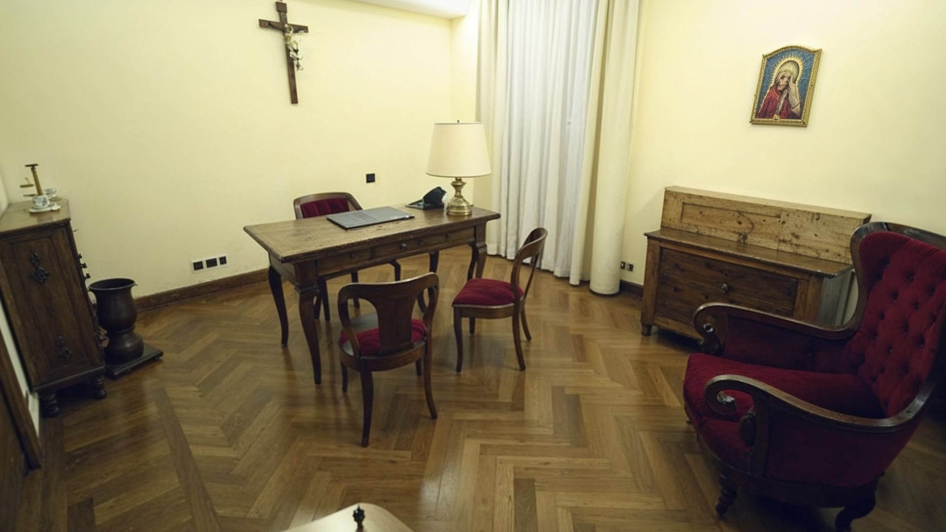 Study Room Of Pope Francis