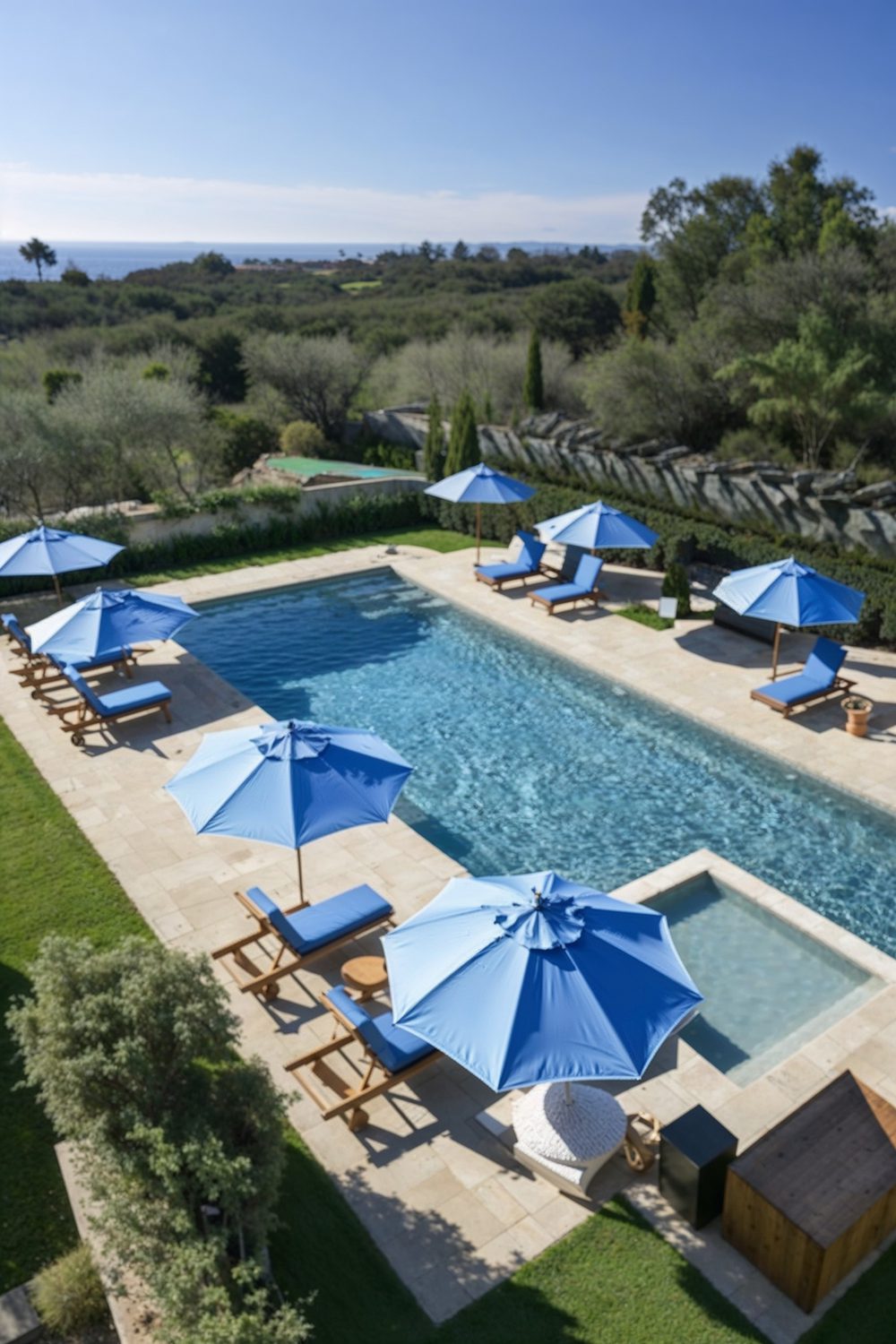 stunning poolside at meghan and harry%e2%80%99s montecito home