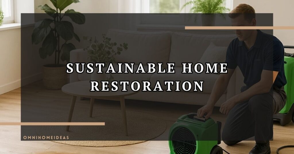 Sustainable Home Restoration How Sydney Homeowners Tackle Water Damage Responsibly