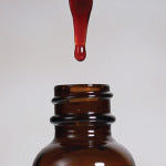 A bottle of iodine. Iodine overdose can be a serious health issue. It can result in severe damage to the central system.