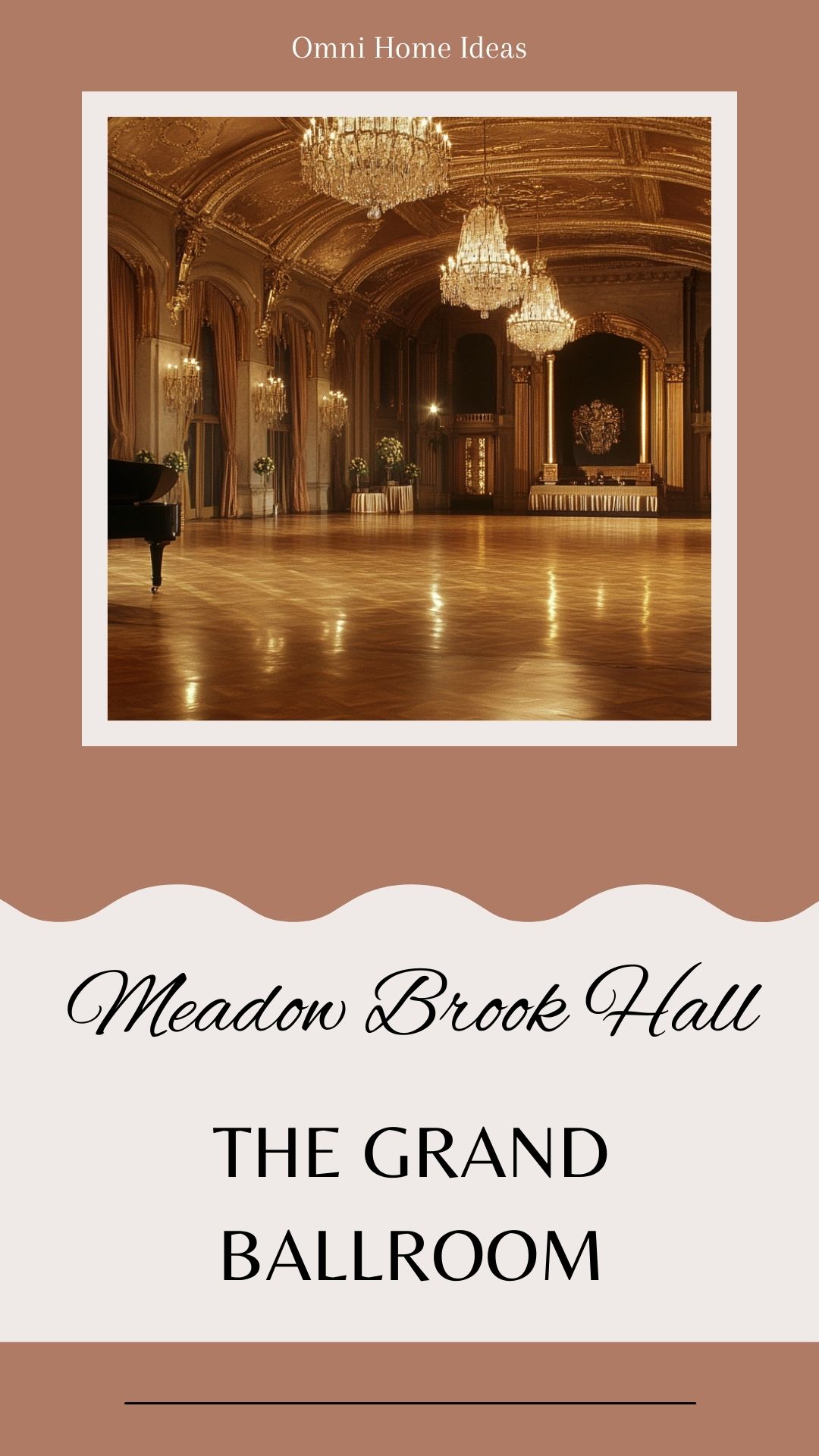 the grand ballroom of meadow brook hall in michigan