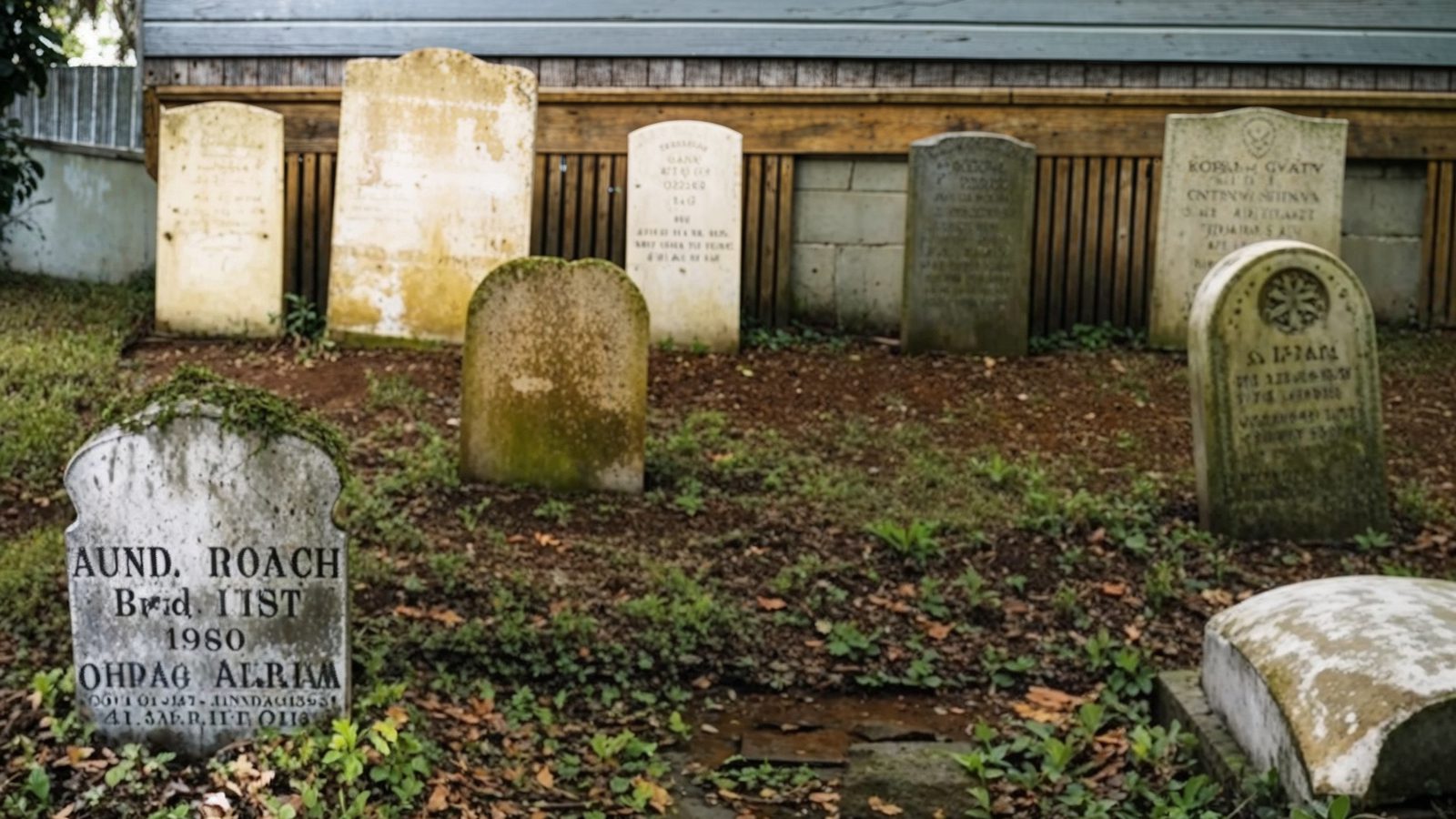 The Graveyard Of The May Stringer House %E2%80%93 Final Resting