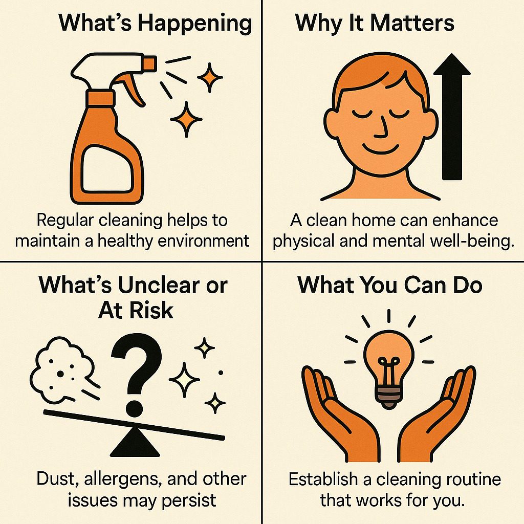 The Health Benefits Of A Clean Living Space