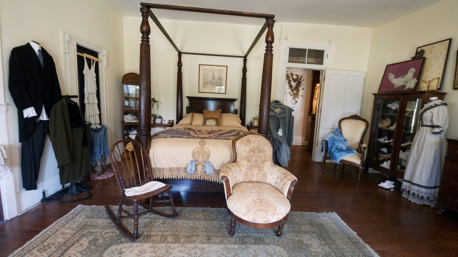 The Master Bedroom %E2%80%93 Victorian Elegance & Haunted Echoes